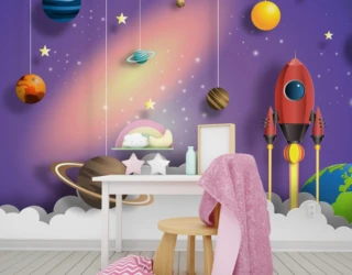 Childrens wallpaper for walls