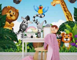 Childrens wallpaper for walls