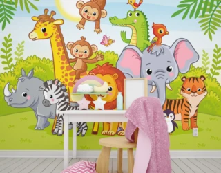 Childrens wallpaper for walls