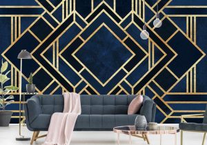 Geometrical customize Wallpaper Design